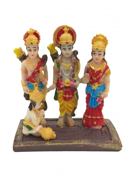 4.25" Ram Laxam, Sita and Hanuman